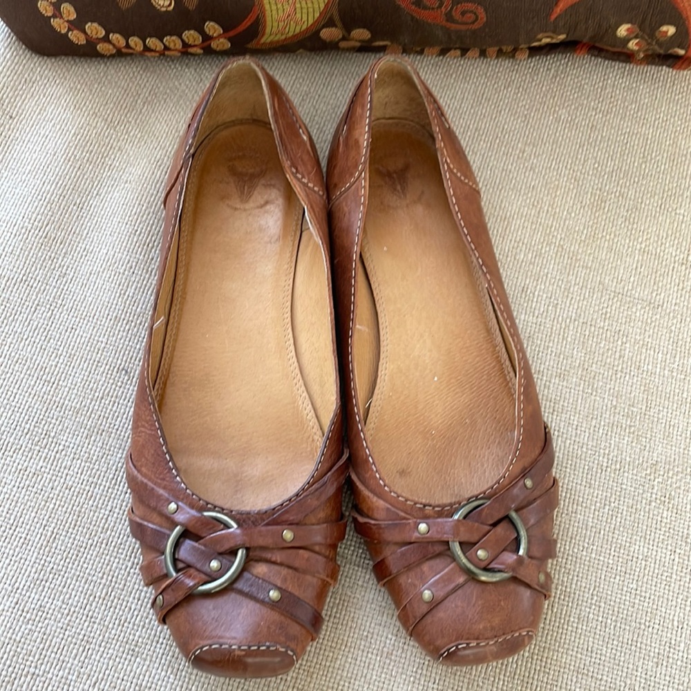 Frye Anna Harness flats
